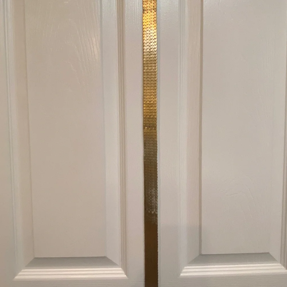 Vintage Serpentine Gold Tone Belt - Picture 2 of 5